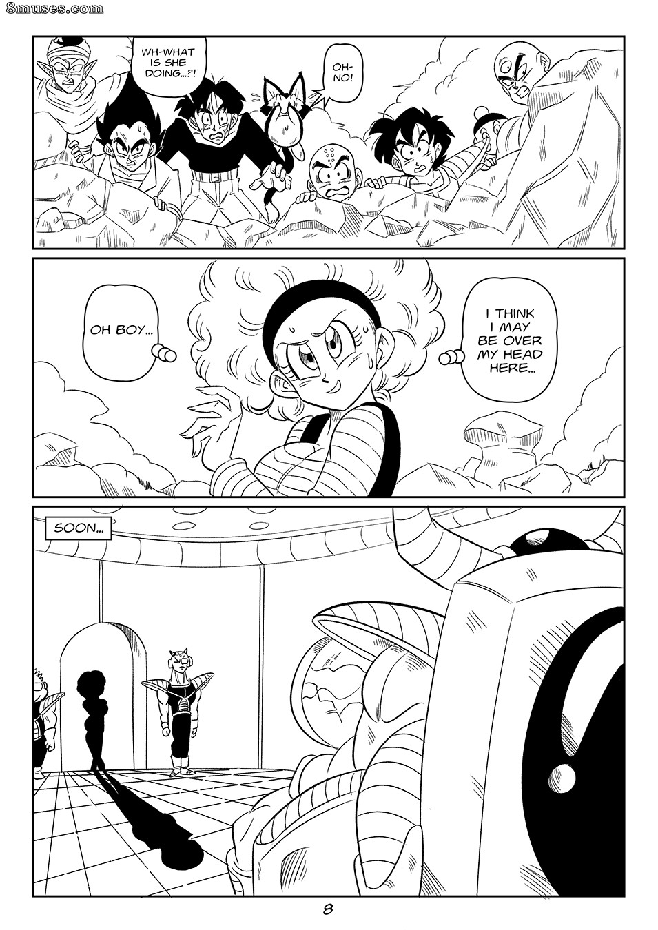FunSexyDB Comics - Encuentro cercano del tipo frío - Página 9