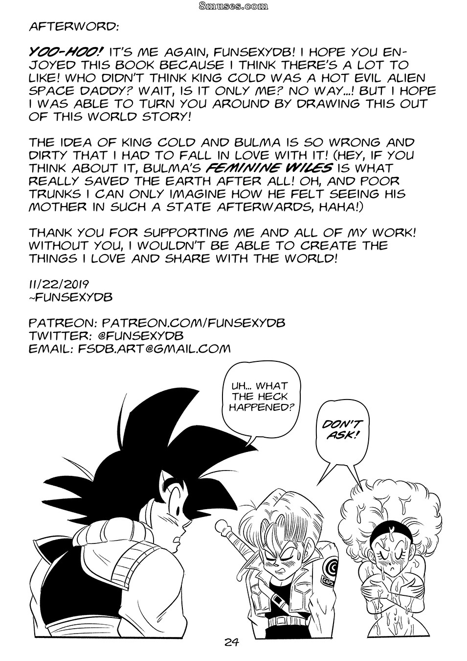 FunSexyDB Comics - Encuentro cercano del tipo frío - Página 25