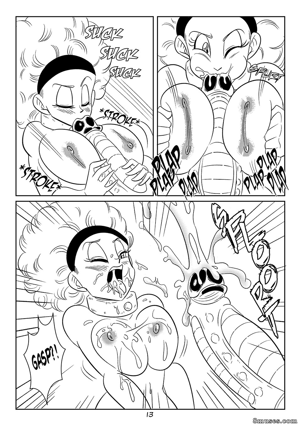 FunSexyDB Comics - Encuentro cercano del tipo frío - Página 14
