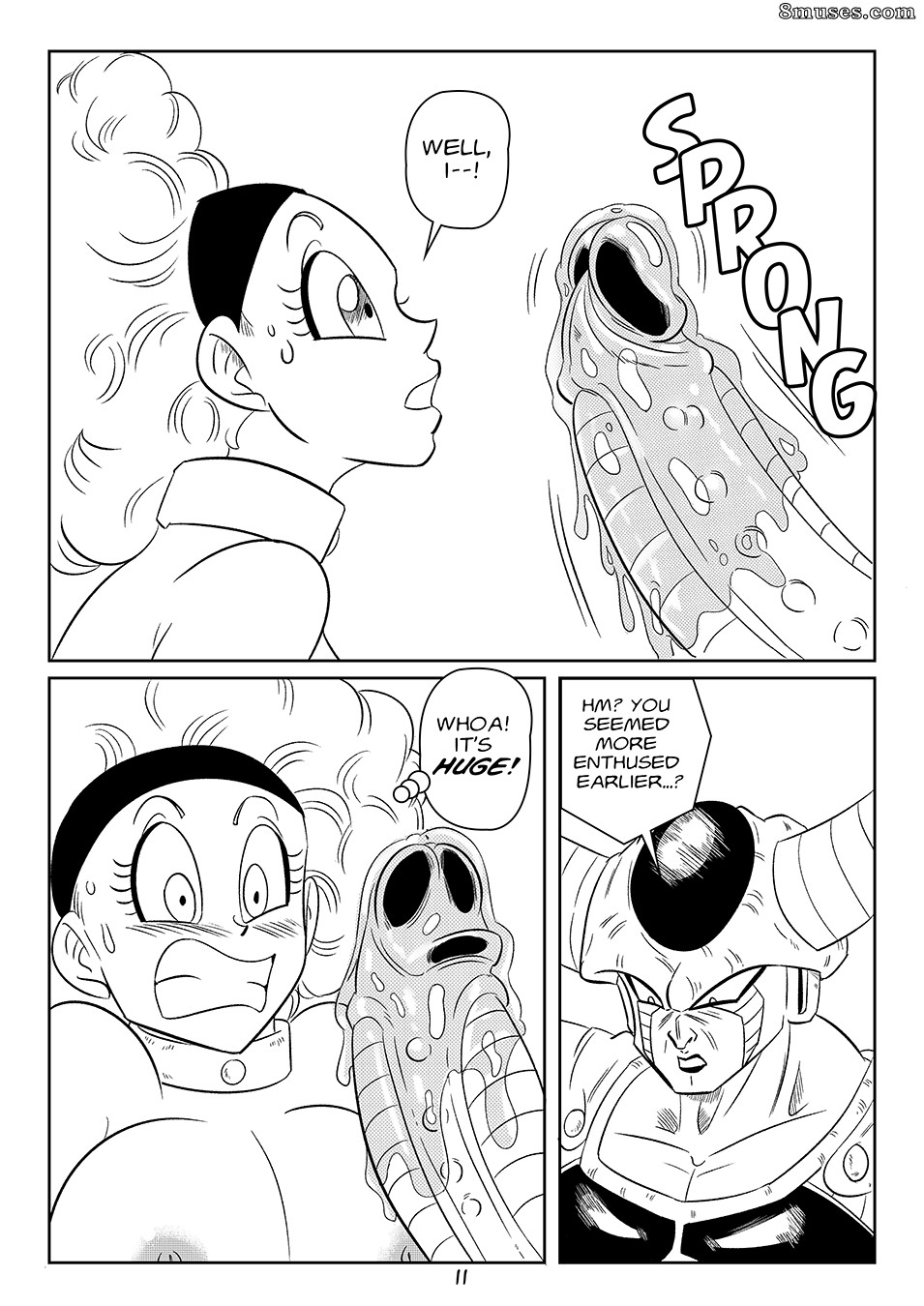 FunSexyDB Comics - Encuentro cercano del tipo frío - Página 12