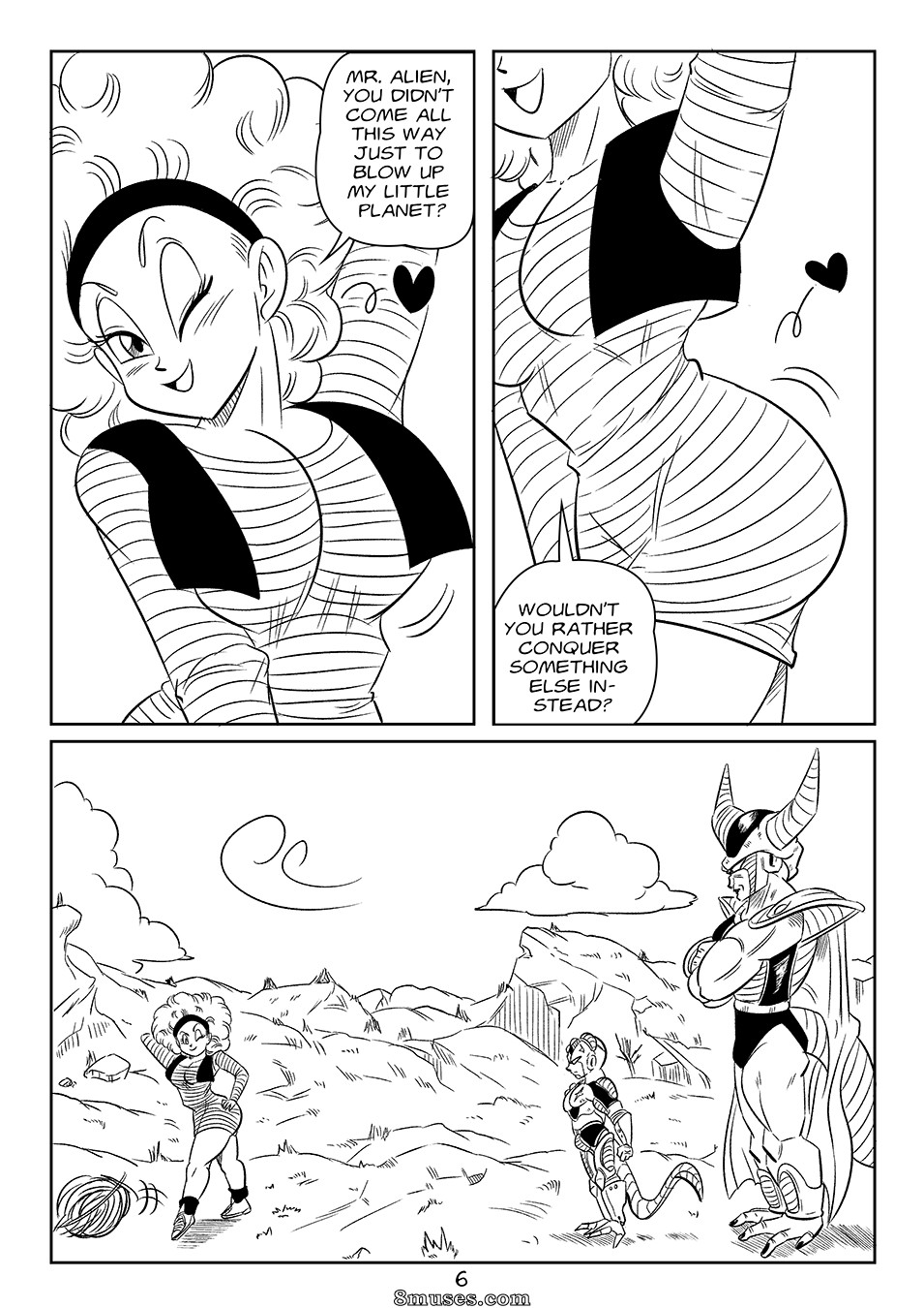 FunSexyDB Comics - Encontro próximo do tipo frio - Página 7