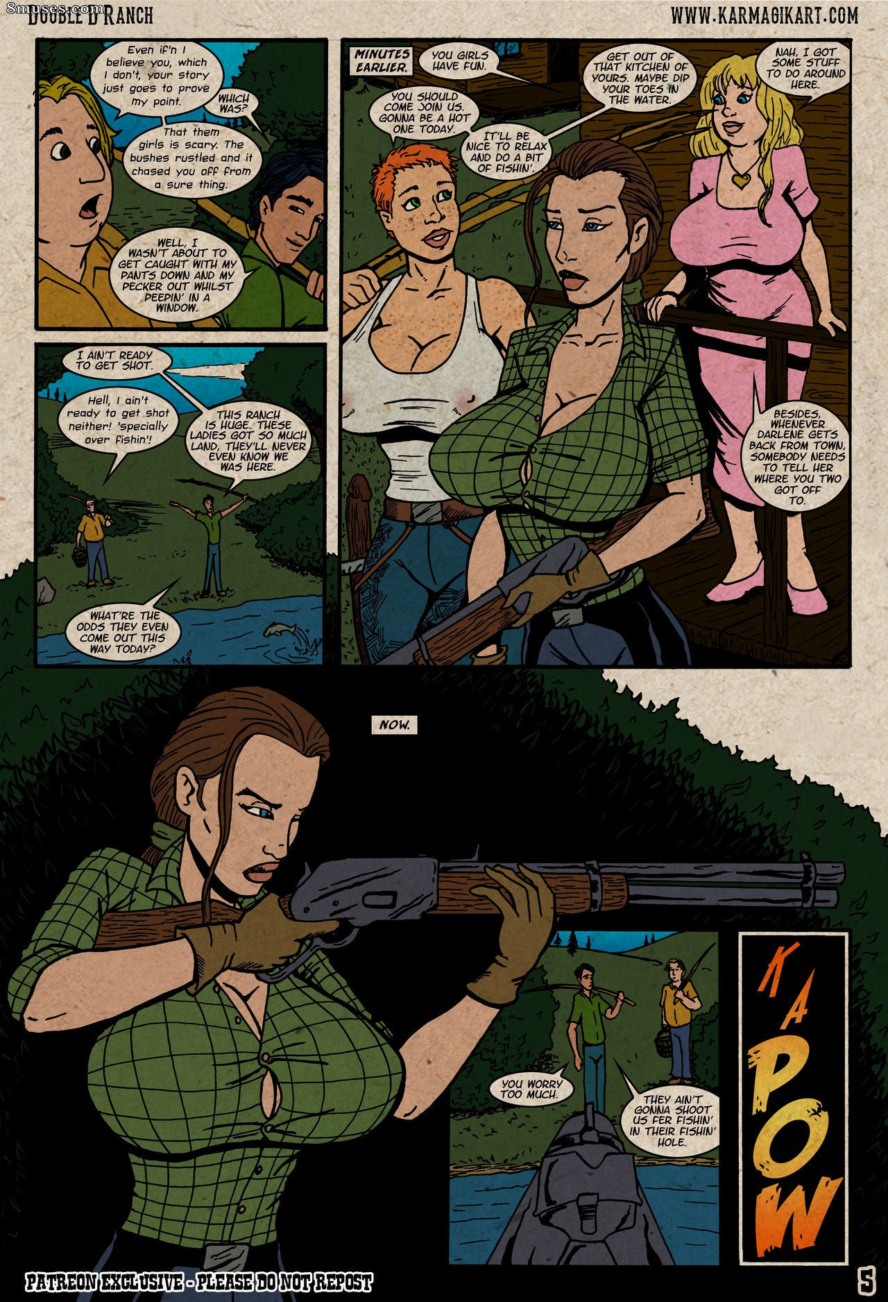 Issue 1 - Gone Fishin - Color - Page 6