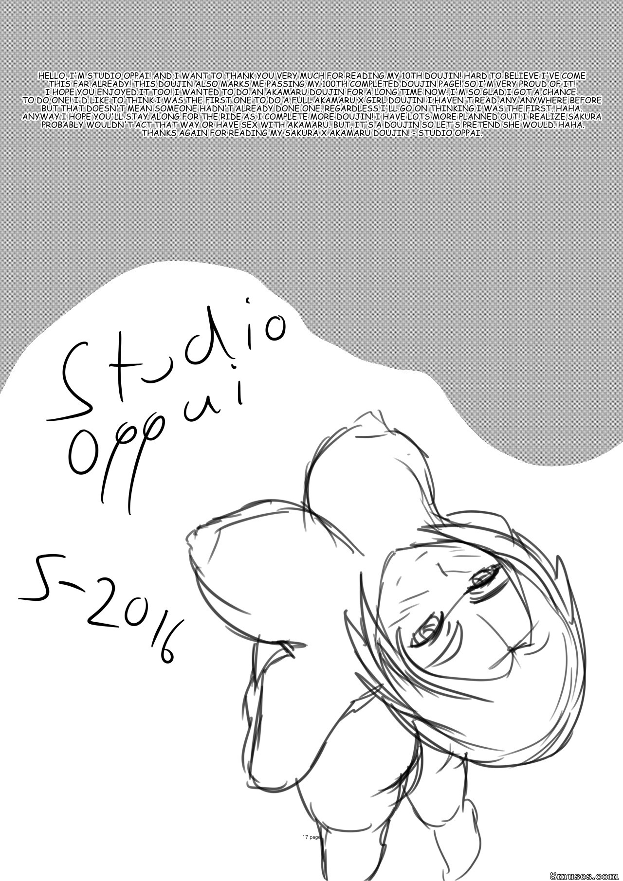 Studio Oppai Comics - Sakura X Akamaru - Página 18
