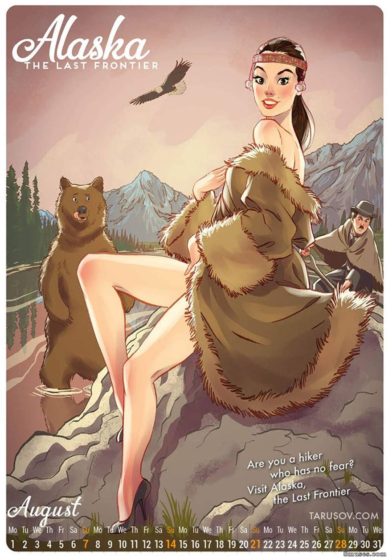 Andrew Tarusov - American Pinup Calendar 2016 - Page 8
