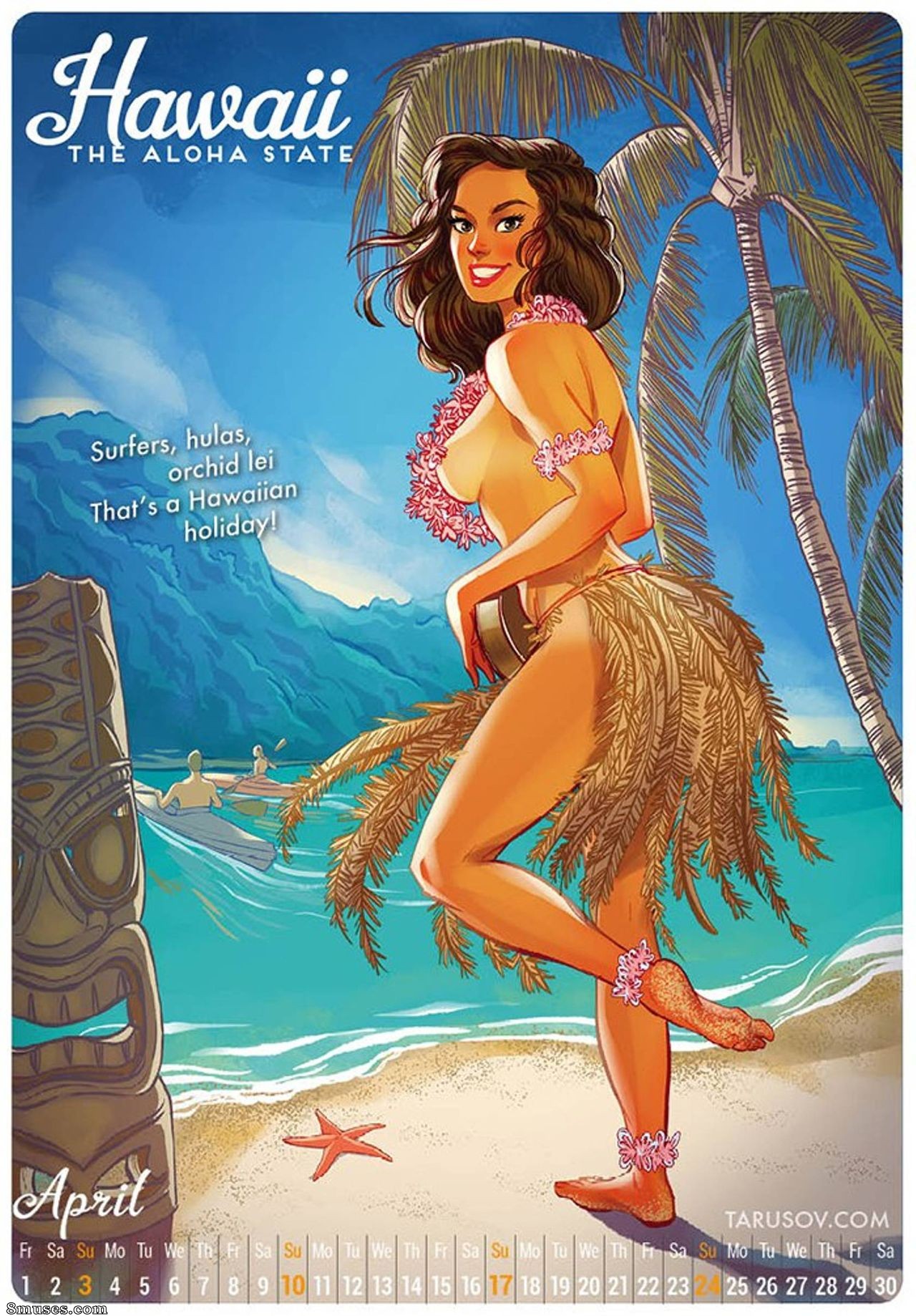 Andrew Tarusov - American Pinup Calendar 2016 - Page 5