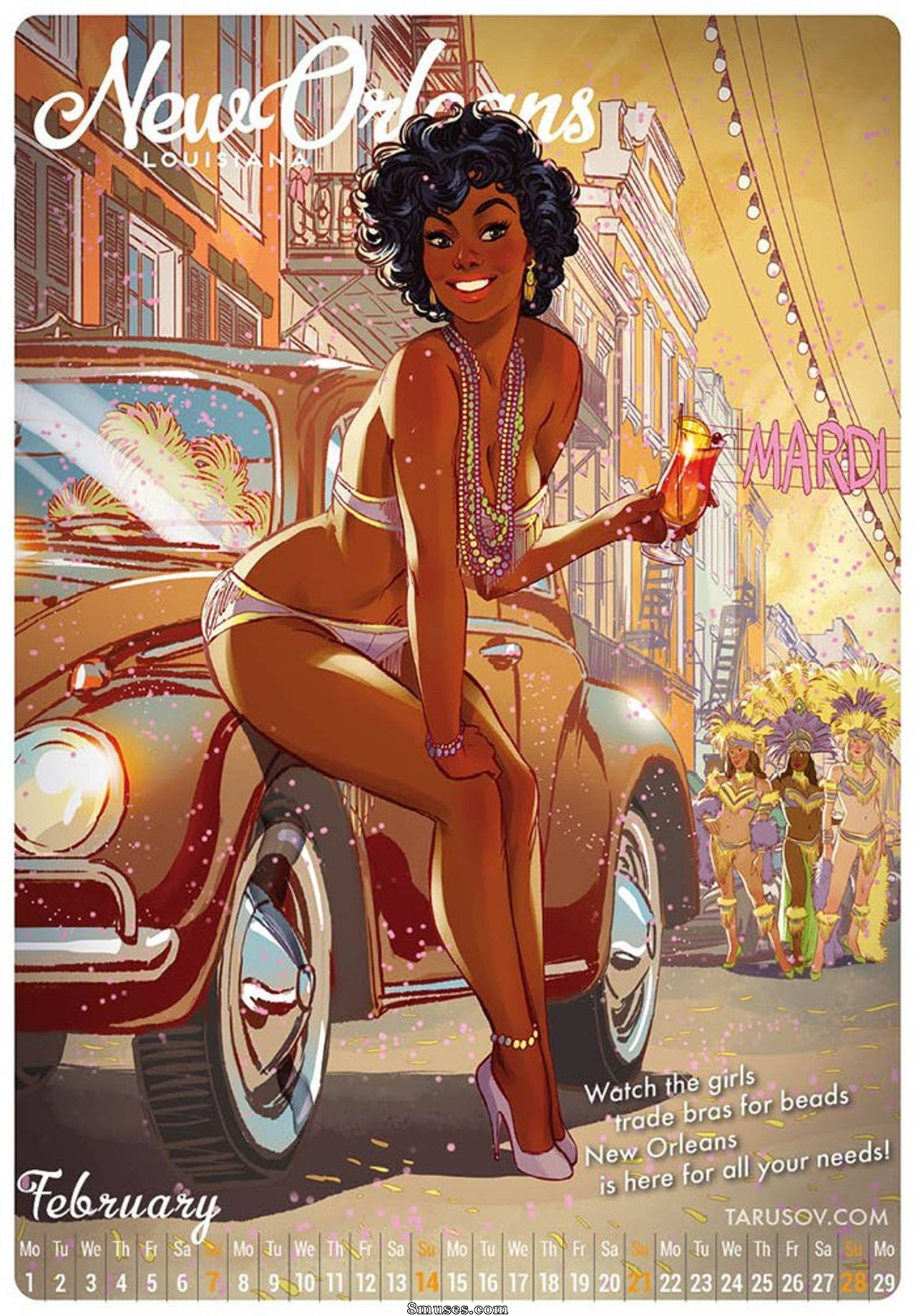 Andrew Tarusov - American Pinup Calendar 2016 - Page 3
