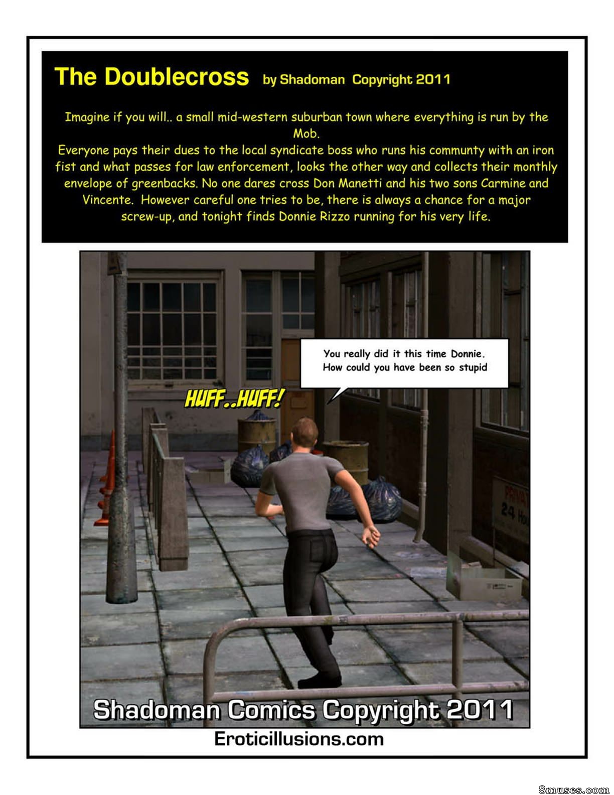 The Double Cross - Issue 1 - Page 2