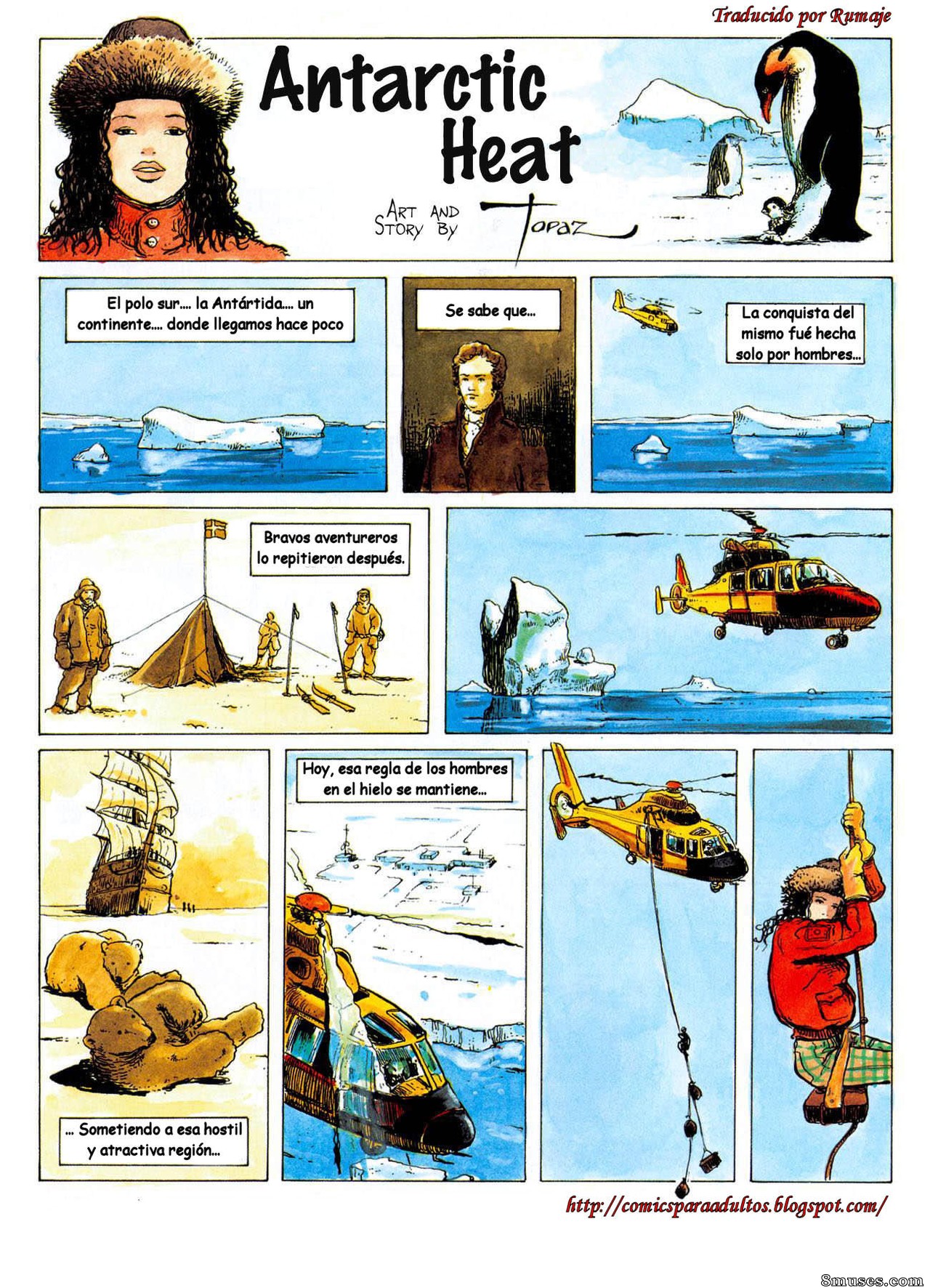Antartic Heat - Spanish - Page 1