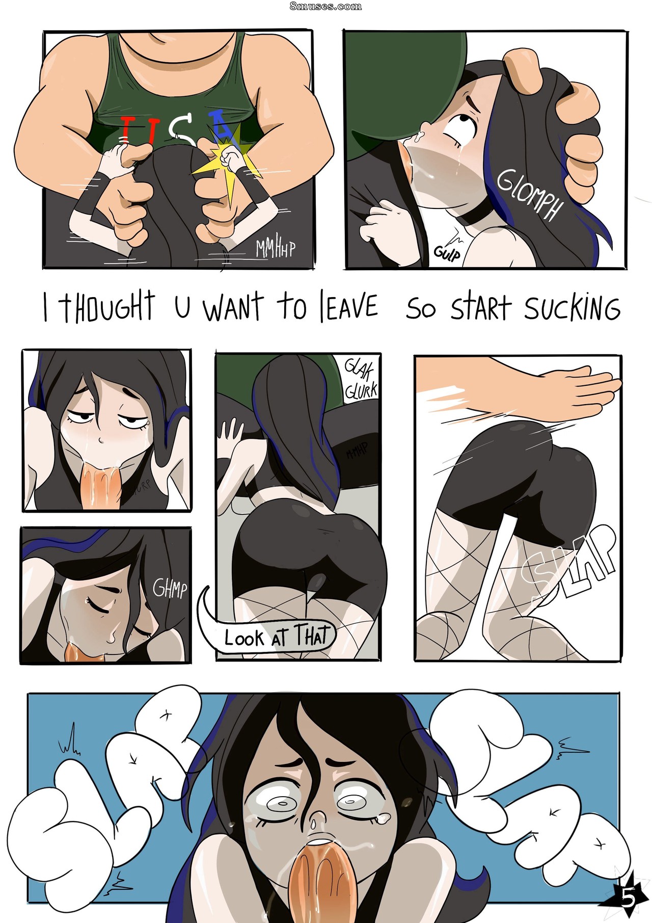 Trash Trash Comics - Camp WWE - Page 6