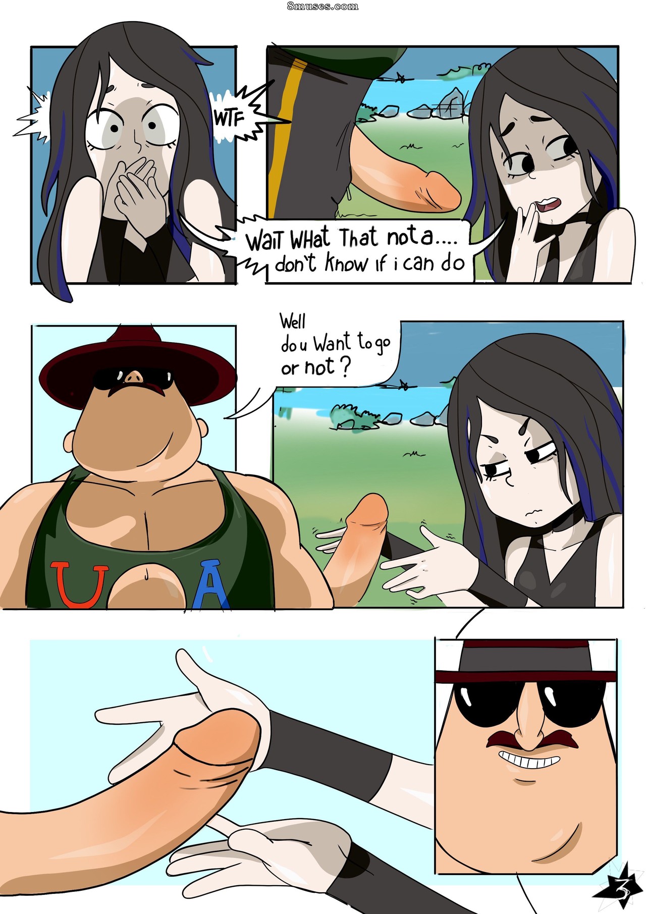 Trash Trash Comics - Camp WWE - Page 4