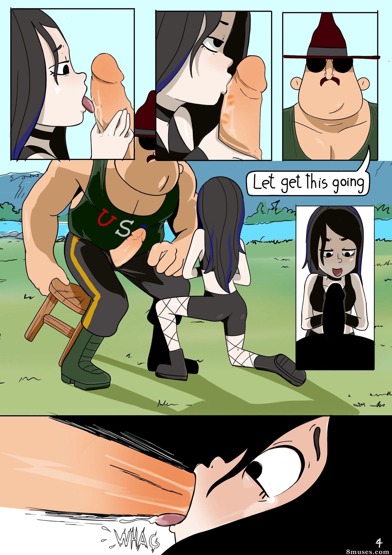 Trash Trash Comics - Camp WWE - Page 5