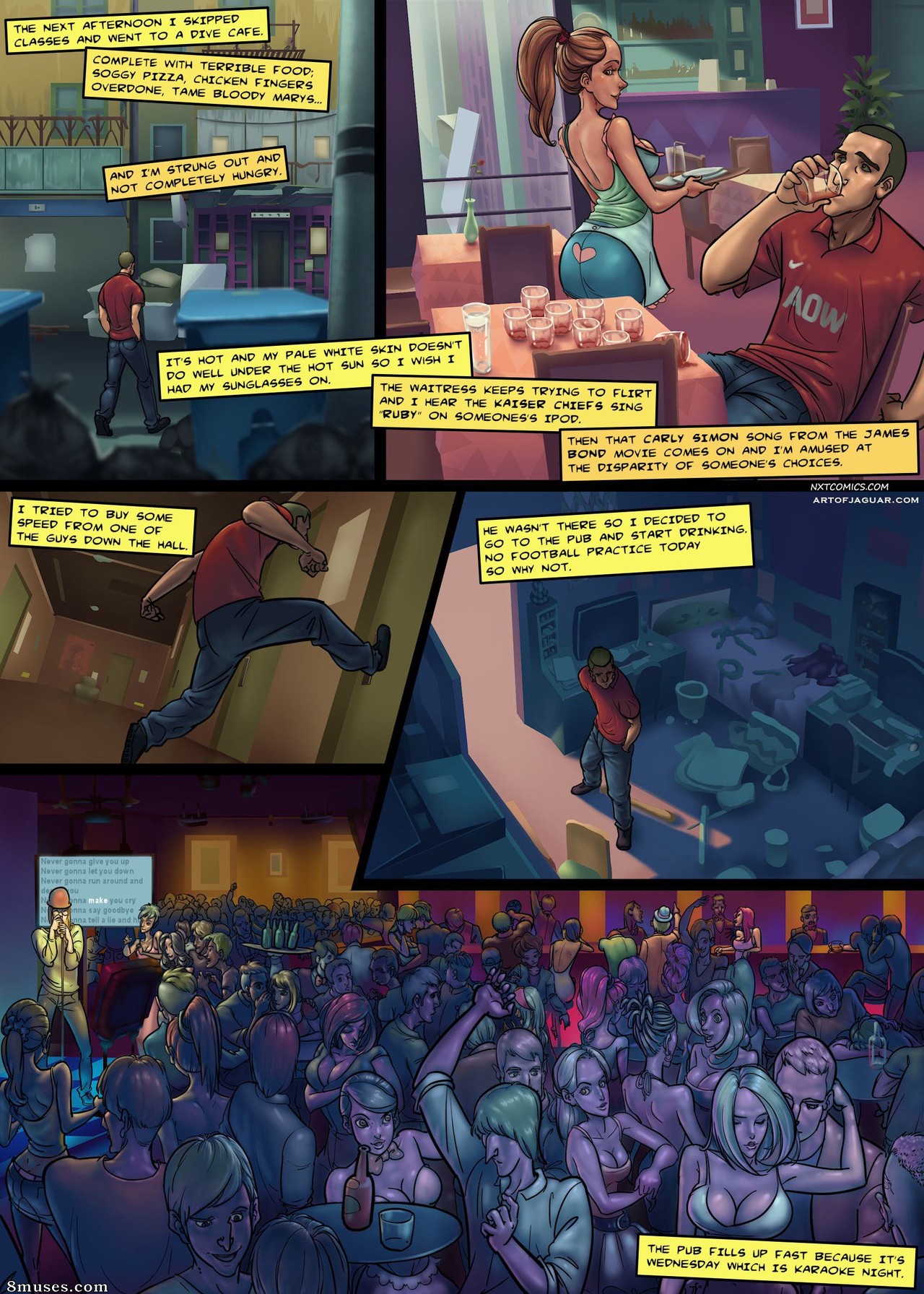 ArtOfJaguar Comics - Vida noturna - Página 2