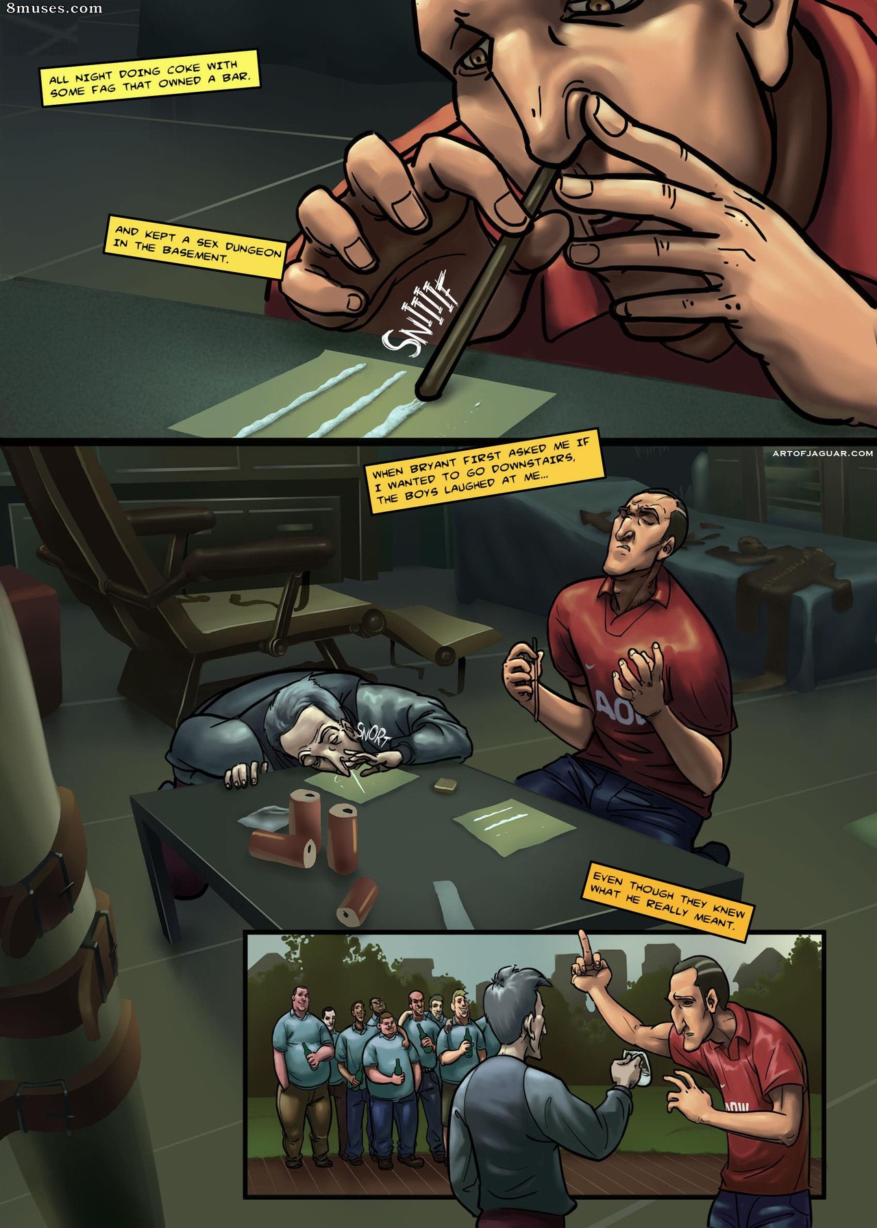 ArtOfJaguar Comics - Pub Life - Page 1