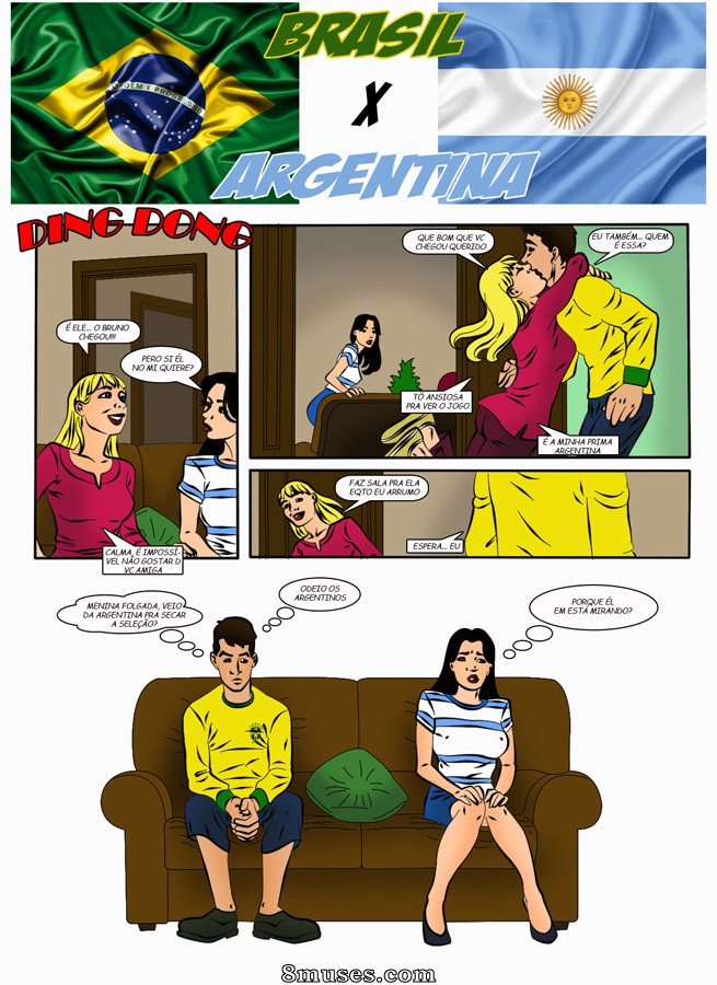 HQPorno.com.br - TZComiX.com Comics - Brasil x Argentina - Page 2