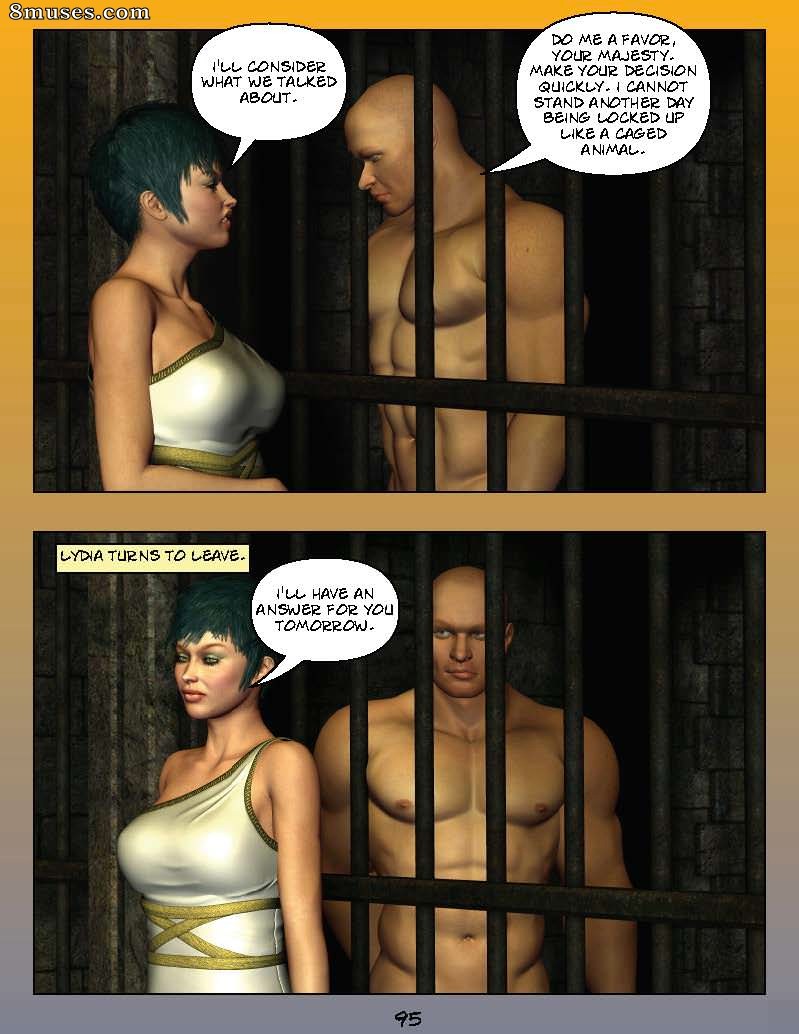 Digital Empress-Captain Trips Comics - Chroniques de l'impératrice - Livre 18 - Les ténèbres de ceux qui règnent - Page 95
