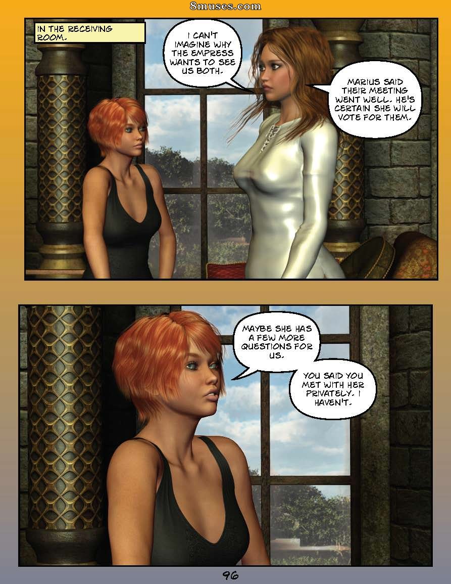 Digital Empress-Captain Trips Comics - Chroniques de l'impératrice - Livre 18 - Les ténèbres de ceux qui règnent - Page 96