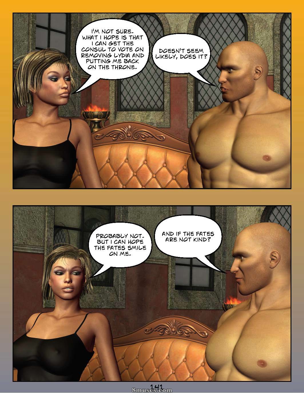 Digital Empress-Captain Trips Comics - Crônicas da imperatriz - Livro 18 - Escuridão dos que governam - Página 141