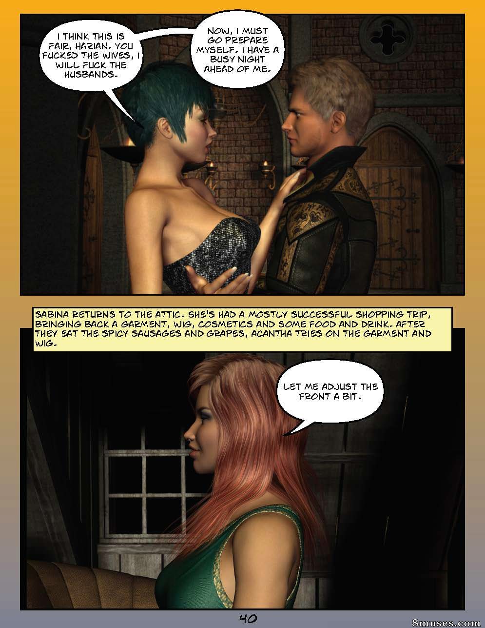 Digital Empress-Captain Trips Comics - Chroniques de l'impératrice - Livre 18 - Les ténèbres de ceux qui règnent - Page 40