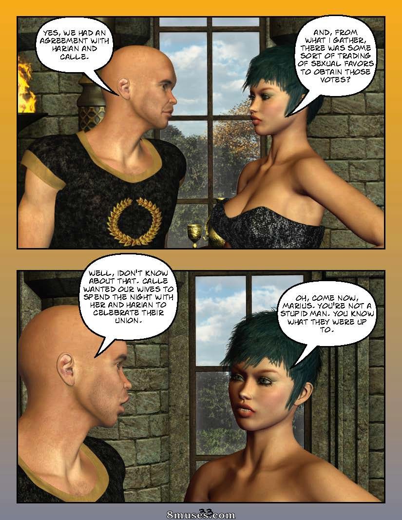 Digital Empress-Captain Trips Comics - Chroniques de l'impératrice - Livre 18 - Les ténèbres de ceux qui règnent - Page 33