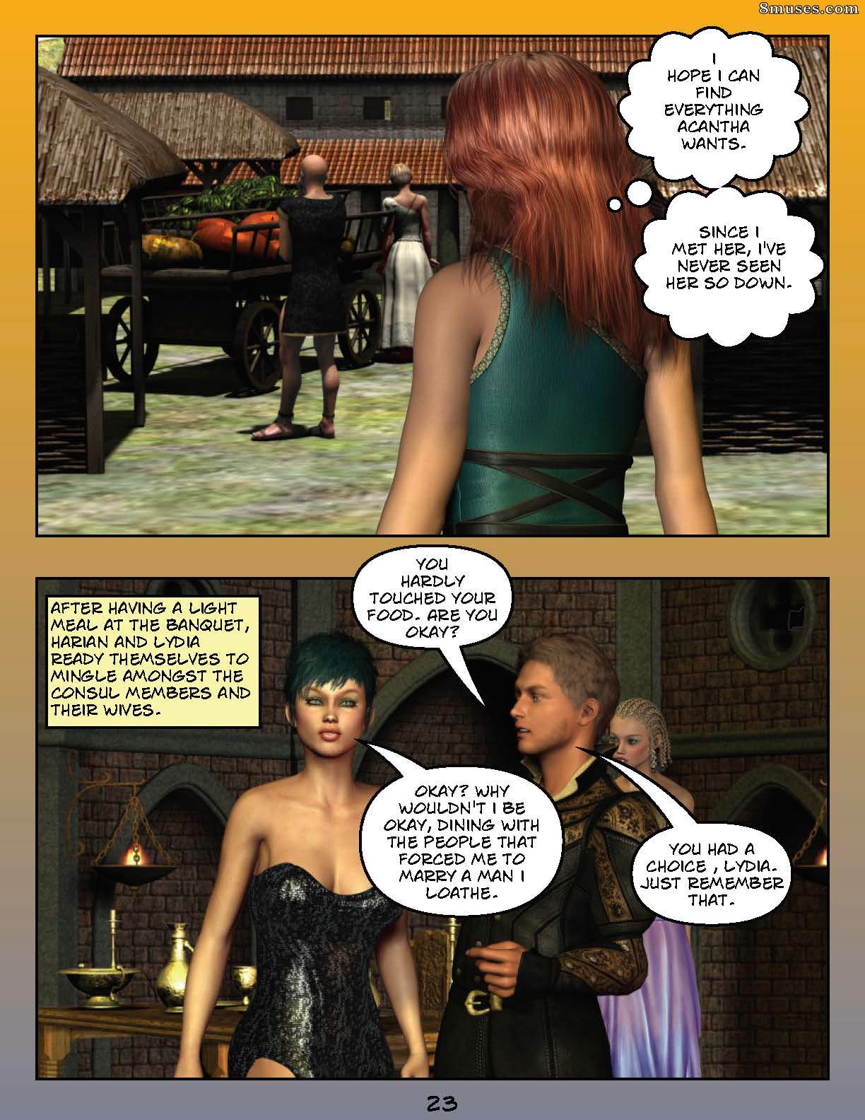 Digital Empress-Captain Trips Comics - Chroniques de l'impératrice - Livre 18 - Les ténèbres de ceux qui règnent - Page 23