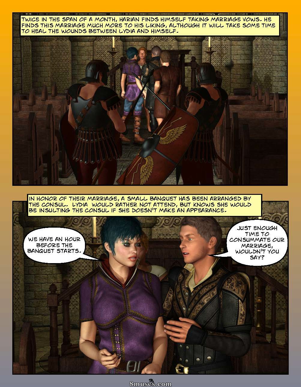 Digital Empress-Captain Trips Comics - Chroniques de l'impératrice - Livre 18 - Les ténèbres de ceux qui règnent - Page 3