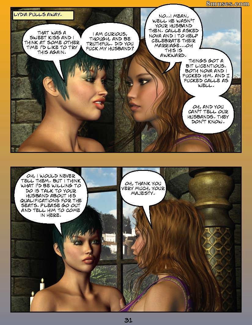 Digital Empress-Captain Trips Comics - Chroniques de l'impératrice - Livre 18 - Les ténèbres de ceux qui règnent - Page 31