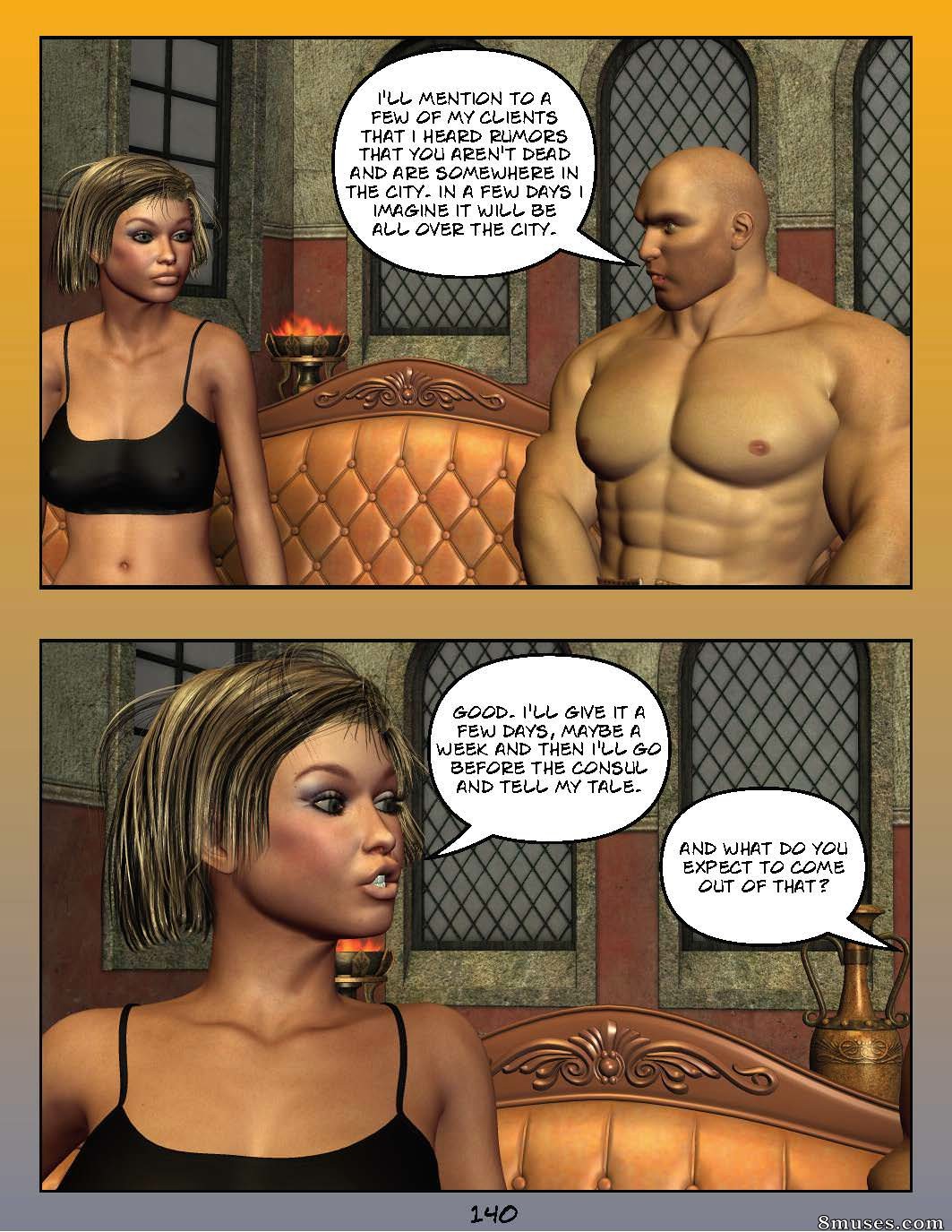 Digital Empress-Captain Trips Comics - Chroniques de l'impératrice - Livre 18 - Les ténèbres de ceux qui règnent - Page 140