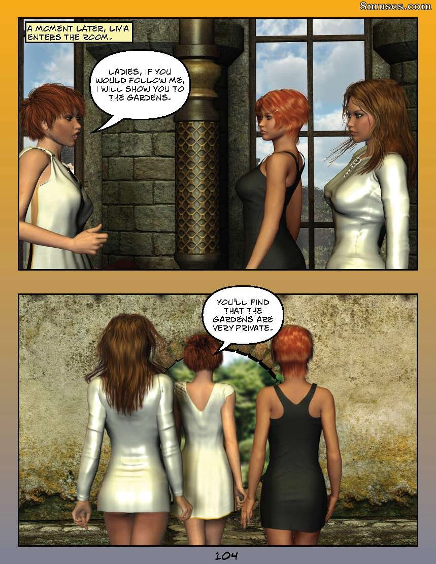 Digital Empress-Captain Trips Comics - Chroniques de l'impératrice - Livre 18 - Les ténèbres de ceux qui règnent - Page 104