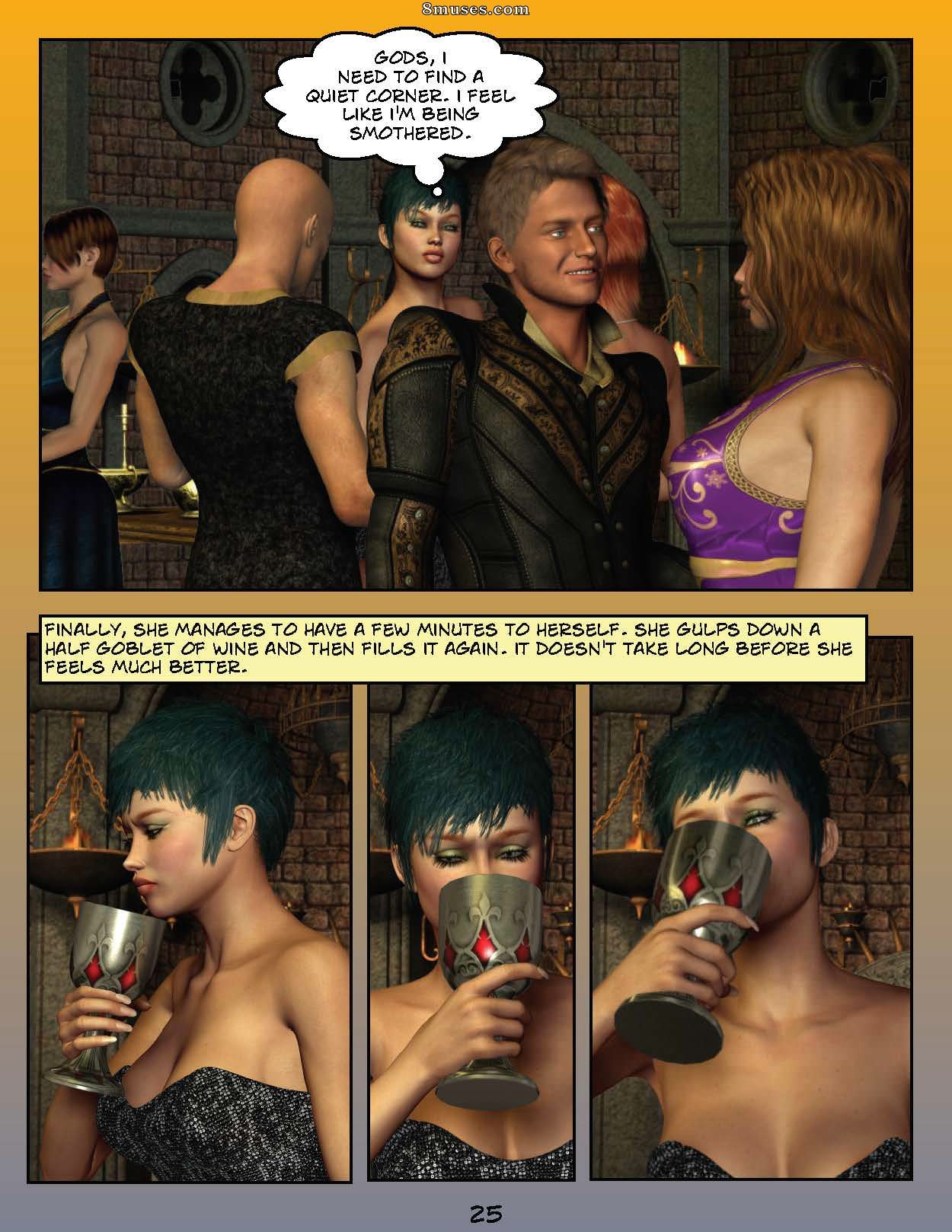 Digital Empress-Captain Trips Comics - Chroniques de l'impératrice - Livre 18 - Les ténèbres de ceux qui règnent - Page 25
