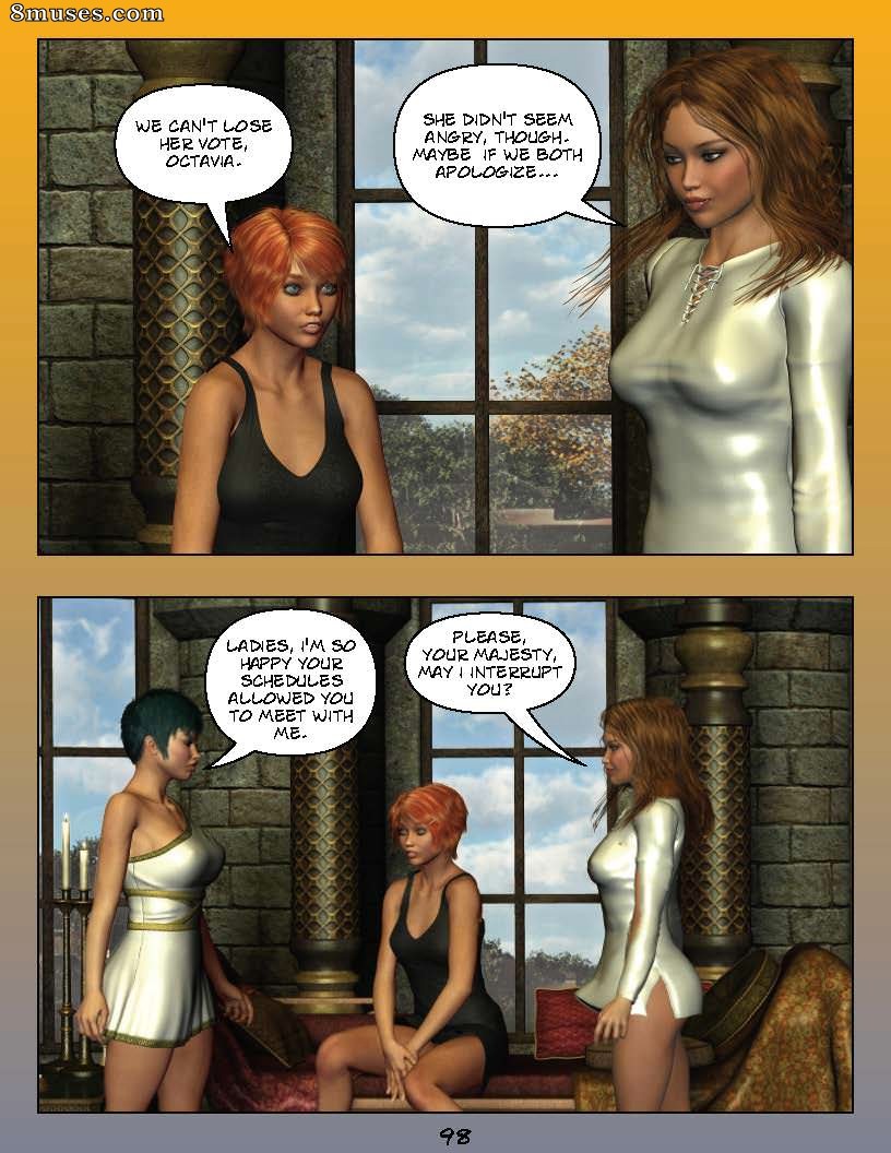 Digital Empress-Captain Trips Comics - Chroniques de l'impératrice - Livre 18 - Les ténèbres de ceux qui règnent - Page 98