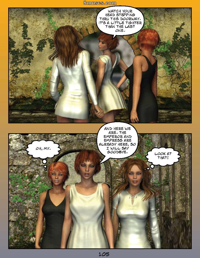 Digital Empress-Captain Trips Comics - Chroniques de l'impératrice - Livre 18 - Les ténèbres de ceux qui règnent - Page 105