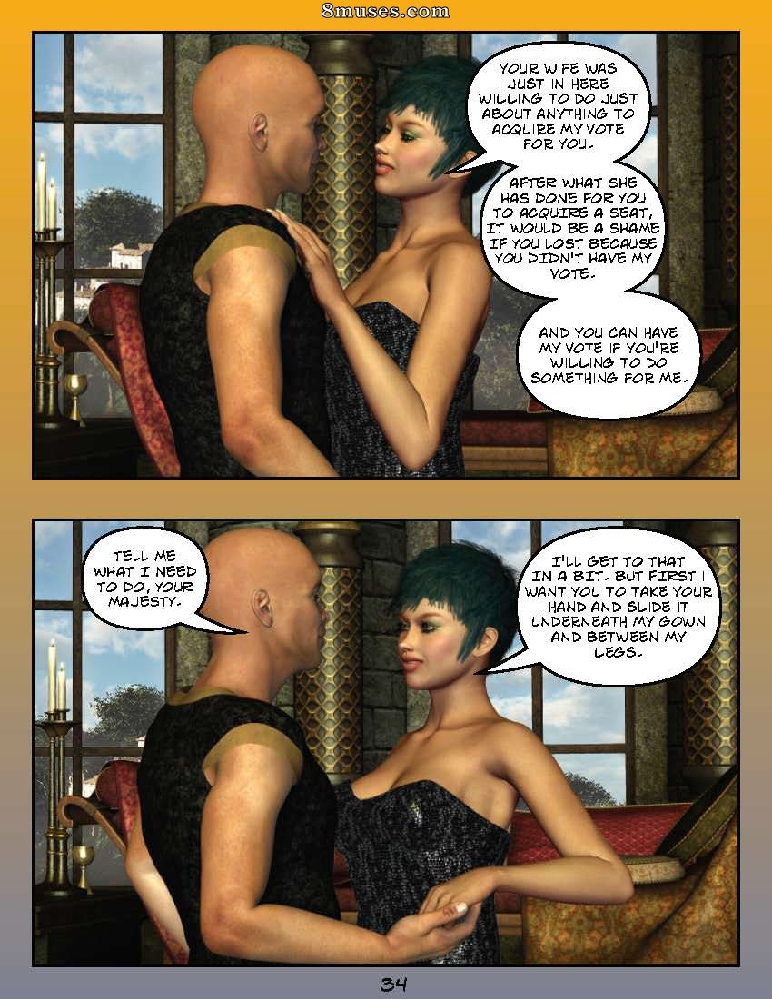 Digital Empress-Captain Trips Comics - Chroniques de l'impératrice - Livre 18 - Les ténèbres de ceux qui règnent - Page 34