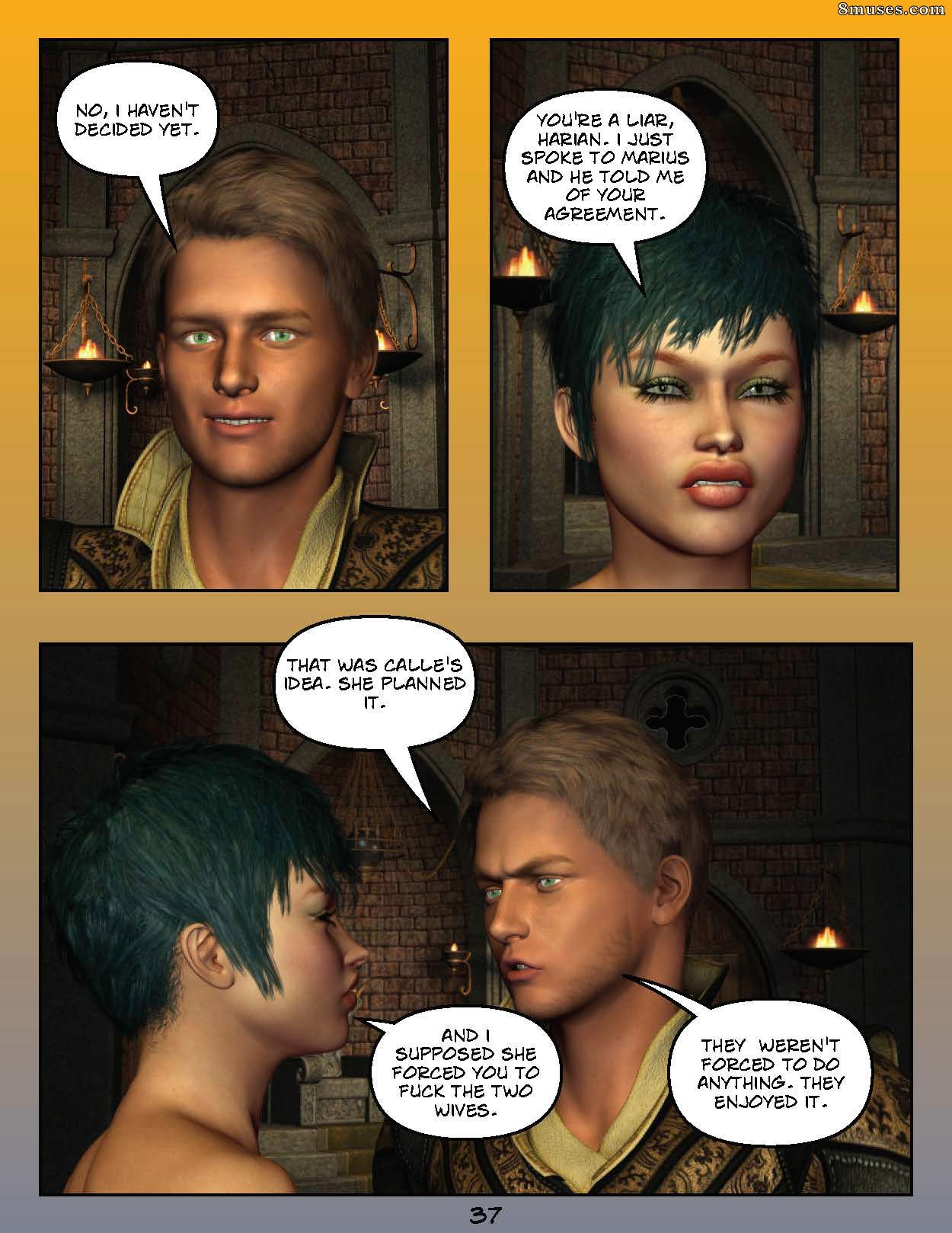 Digital Empress-Captain Trips Comics - Chroniques de l'impératrice - Livre 18 - Les ténèbres de ceux qui règnent - Page 37