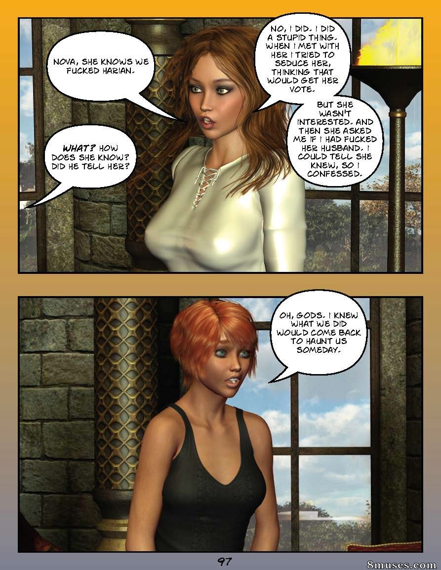 Digital Empress-Captain Trips Comics - Chroniques de l'impératrice - Livre 18 - Les ténèbres de ceux qui règnent - Page 97