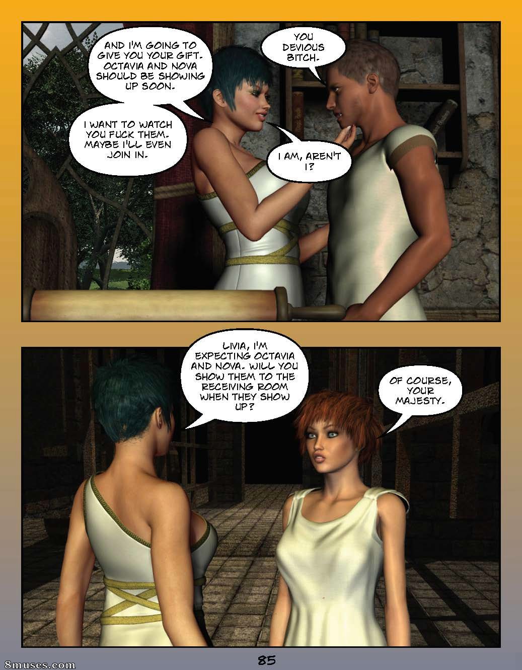 Digital Empress-Captain Trips Comics - Chroniques de l'impératrice - Livre 18 - Les ténèbres de ceux qui règnent - Page 85