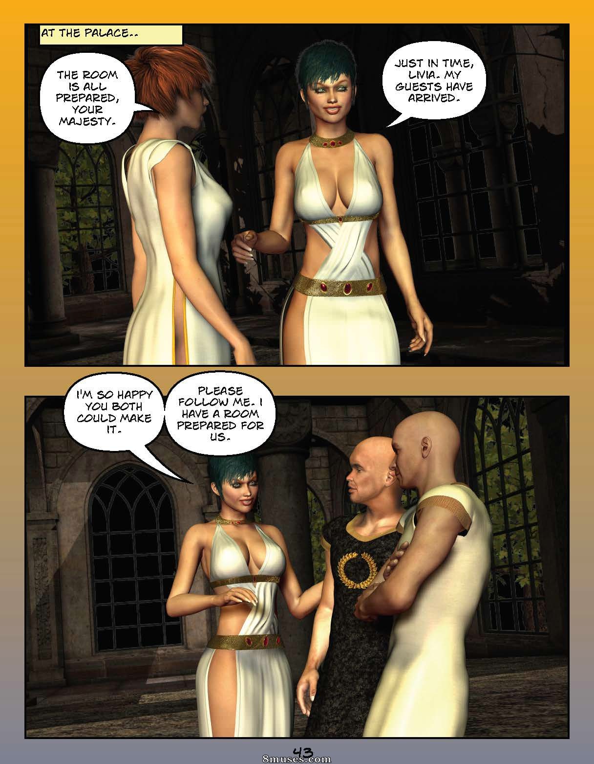 Digital Empress-Captain Trips Comics - Chroniques de l'impératrice - Livre 18 - Les ténèbres de ceux qui règnent - Page 43