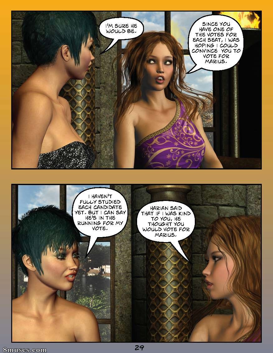 Digital Empress-Captain Trips Comics - Chroniques de l'impératrice - Livre 18 - Les ténèbres de ceux qui règnent - Page 29