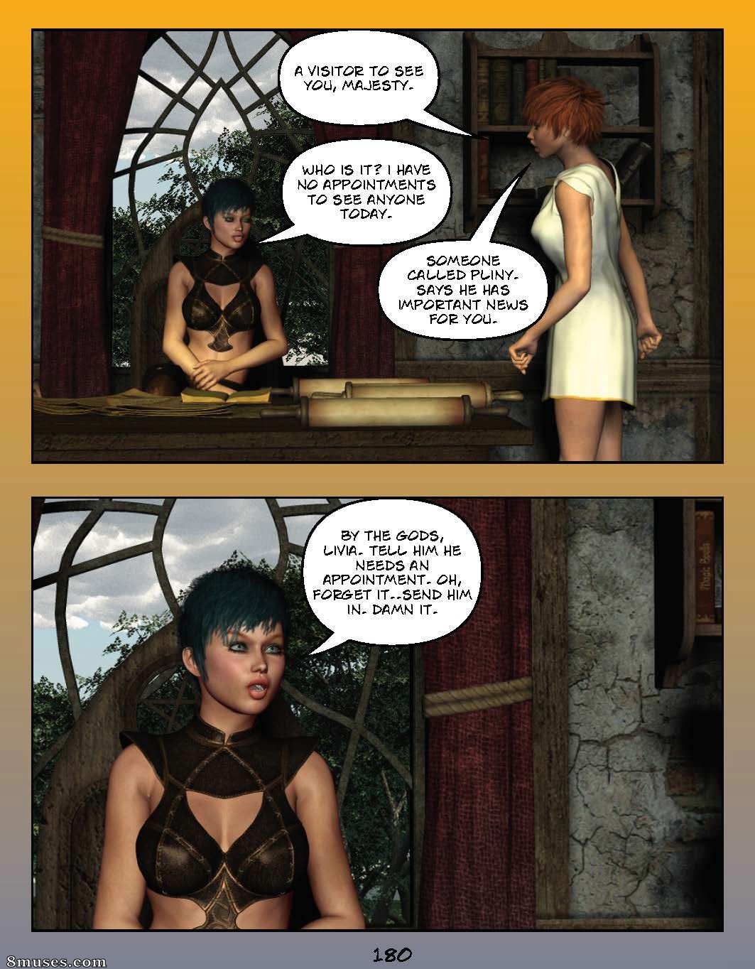 Digital Empress-Captain Trips Comics - Chroniques de l'impératrice - Livre 18 - Les ténèbres de ceux qui règnent - Page 180