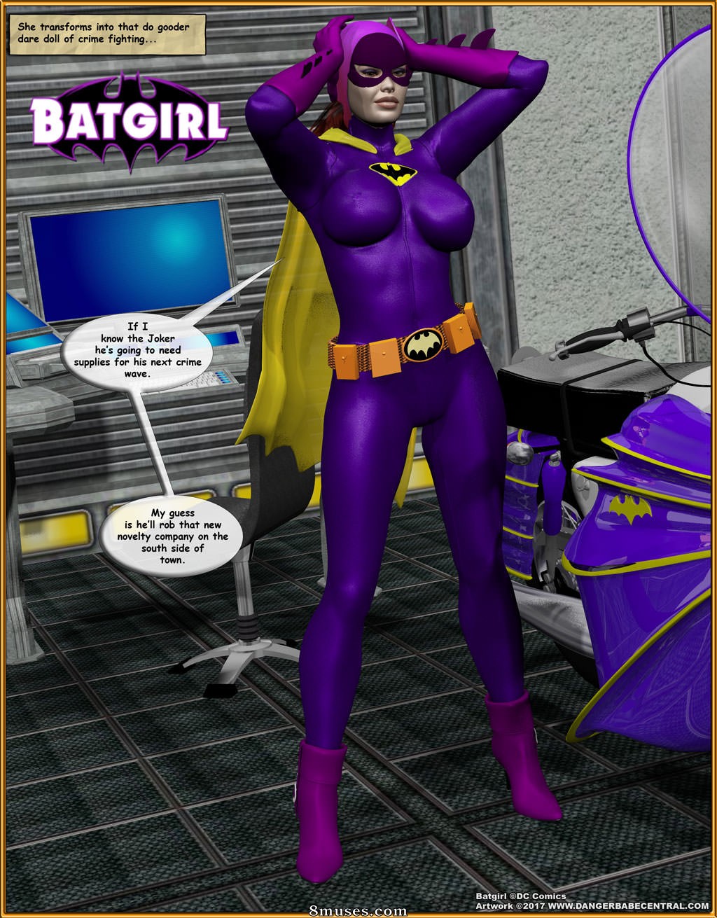 3D - Batgirl - Jokers Revenge - Page 10