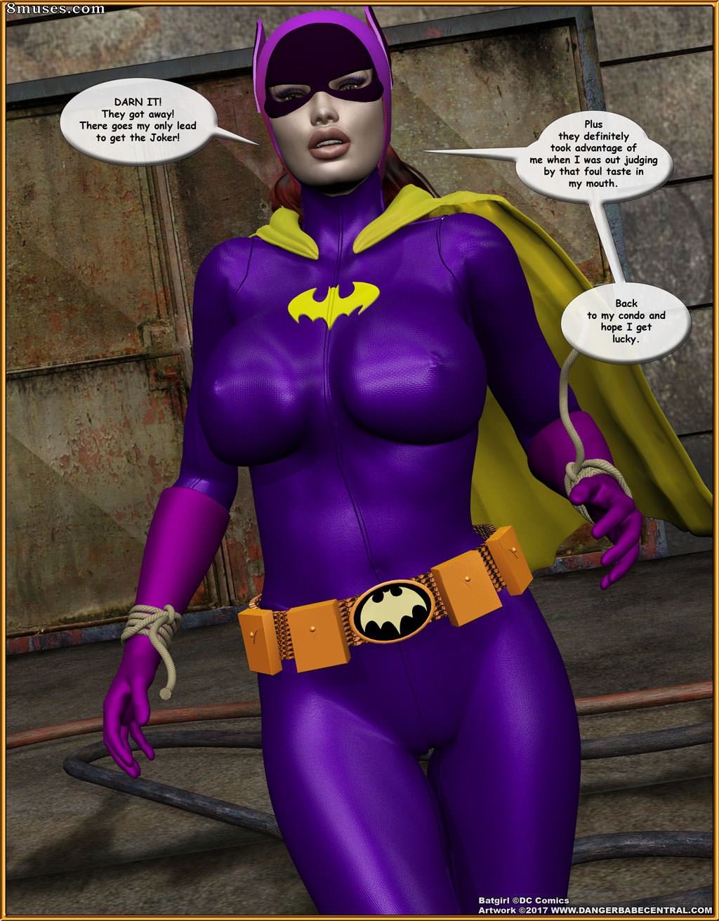 3D - Batgirl - Jokers Revenge - Page 42