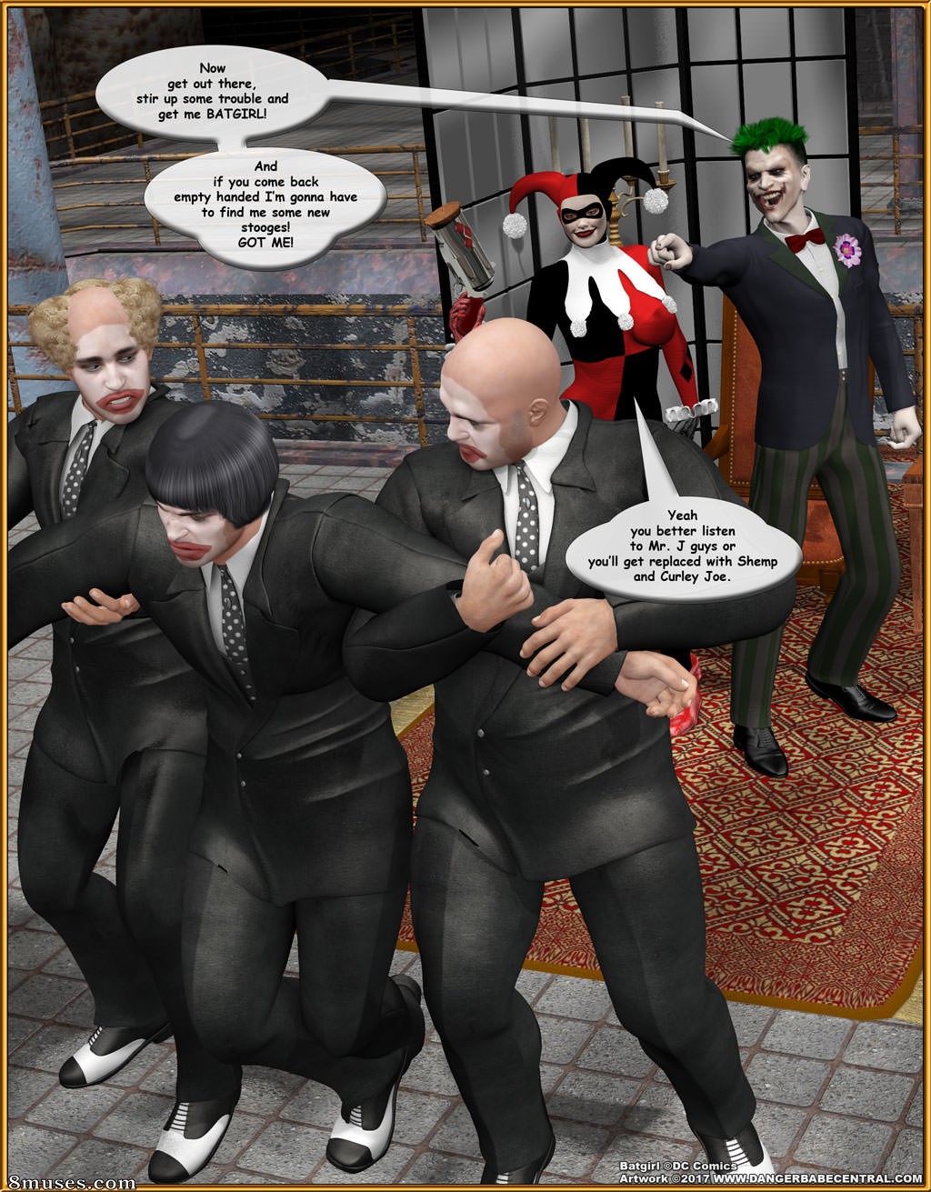 3D - Batgirl - Jokers Revenge - Page 45