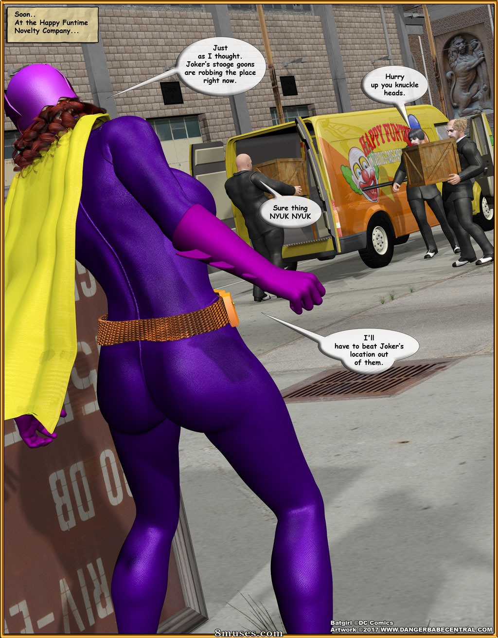 3D - Batgirl - Jokers Revenge - Page 12