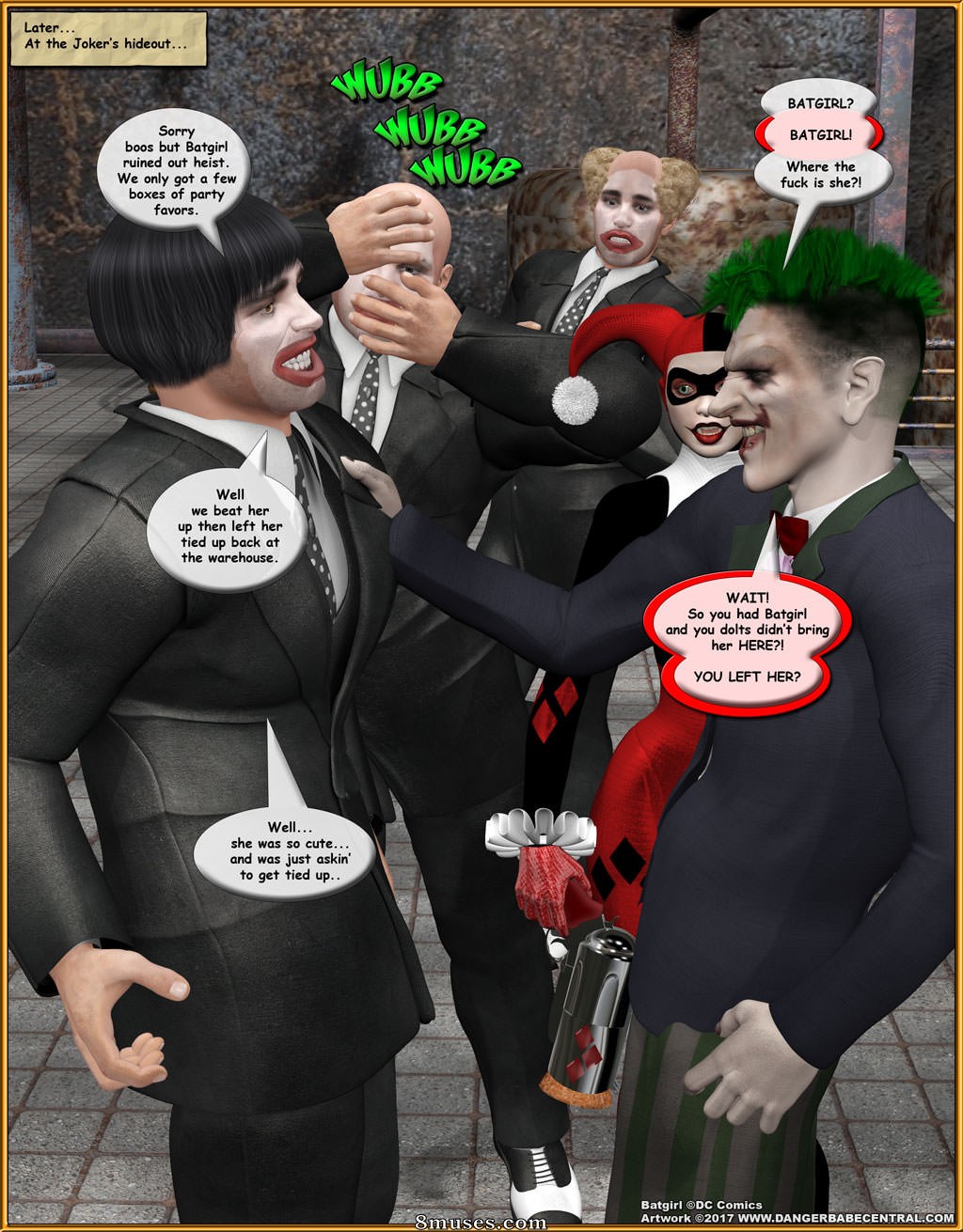 3D - Batgirl - Jokers Revenge - Page 43