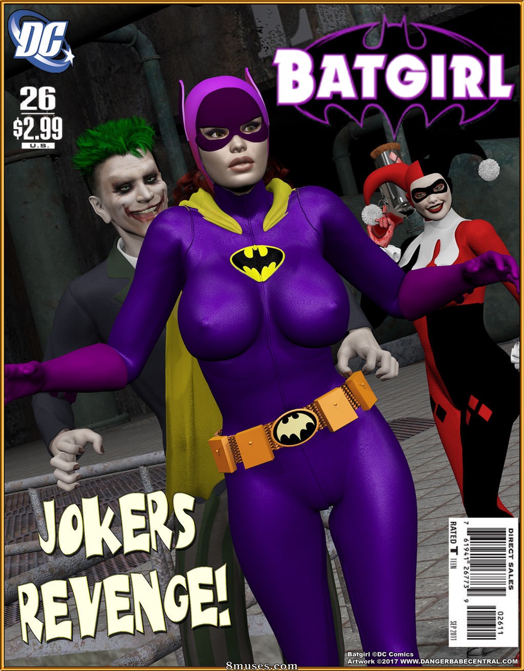 3D - Batgirl - Jokers Revenge - Page 1