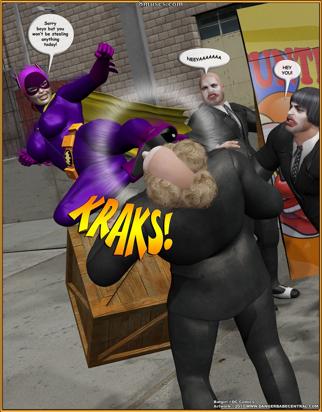 3D - Batgirl - Jokers Revenge - Page 13