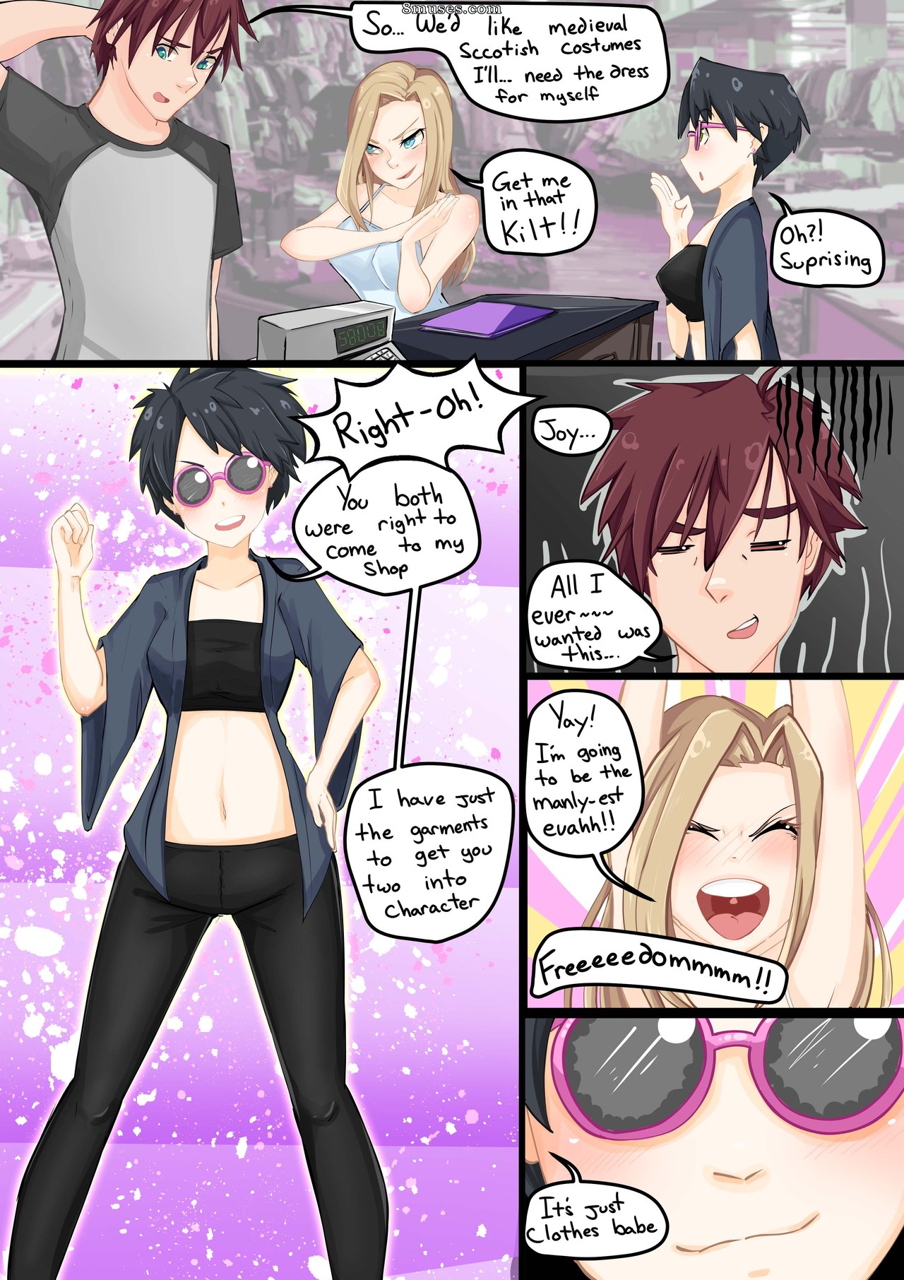 Railgun04 - Back n Plaid - Page 4