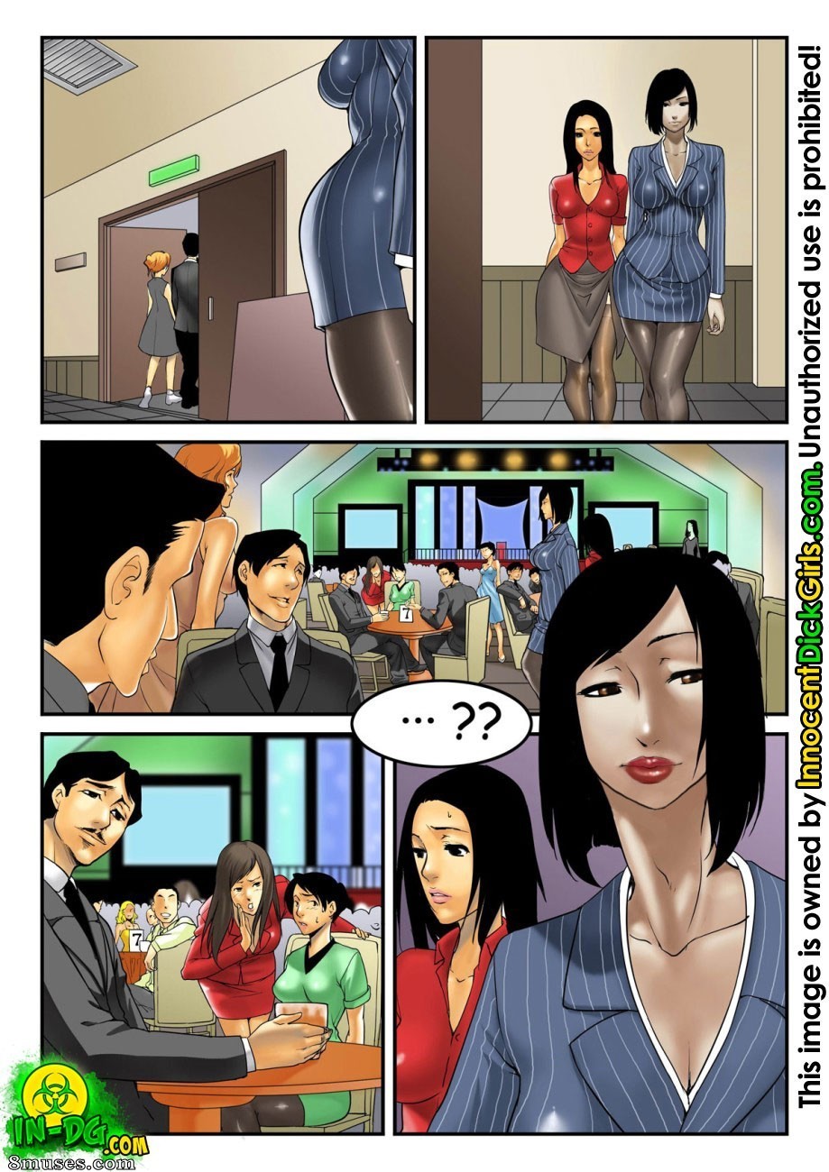 Innocent Dickgirls Comics - Conferência de fim de semana de Alexis - Página 4