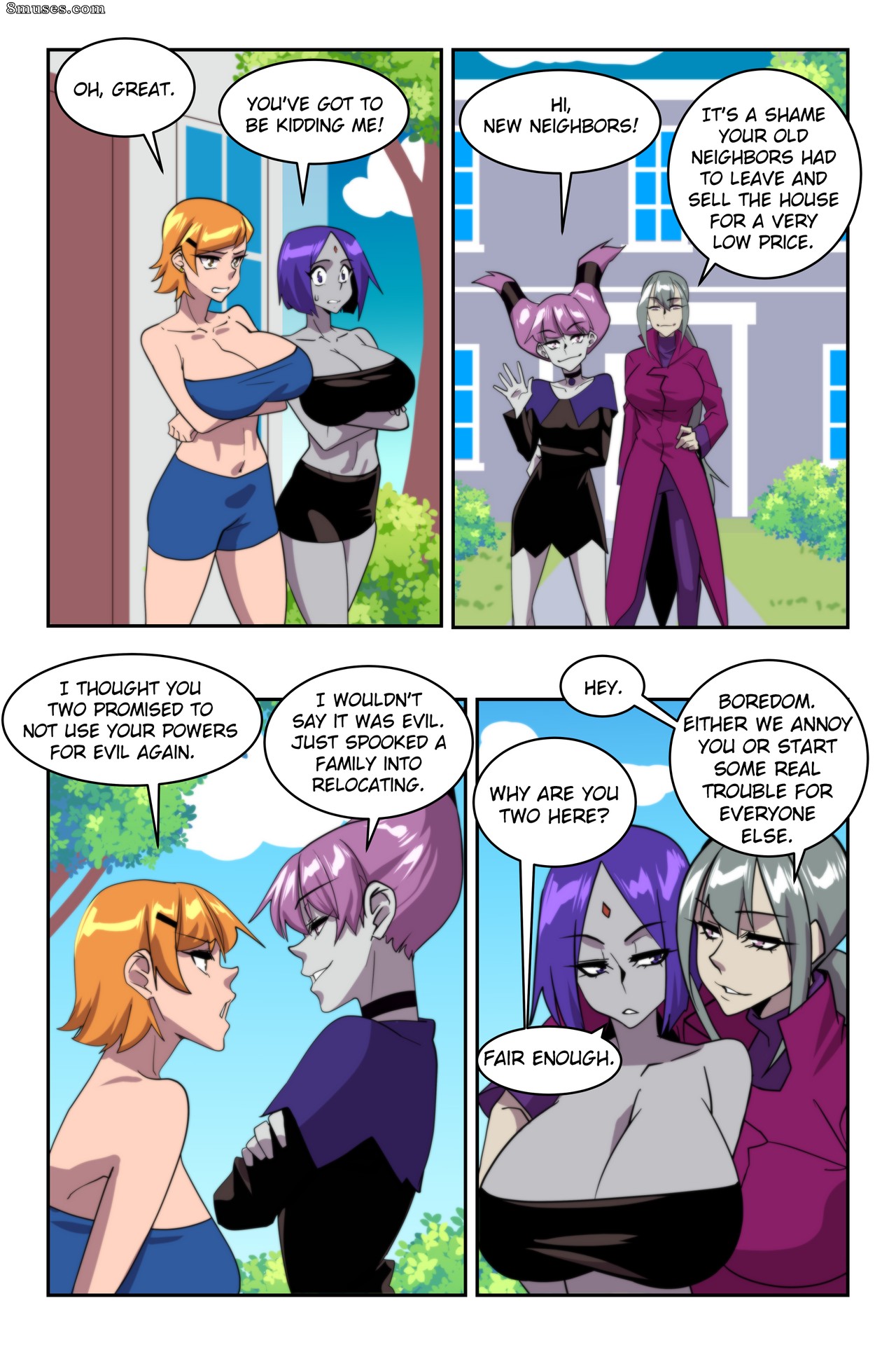 Aya Yanagisawa Comics - Aventuras mágicas de Raven e Gwen - Página 42