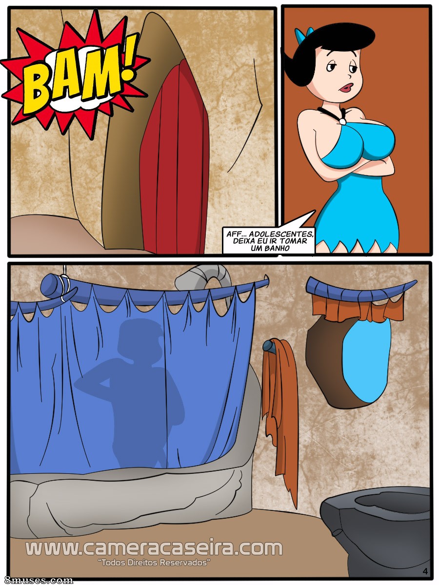 Os Flintistones - 4 Tomando Banho com a Mamãe - Page 5