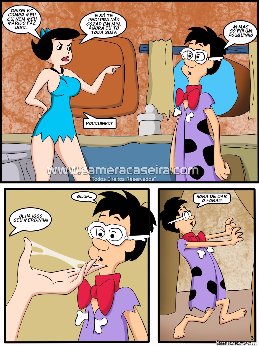 Os Flintistones - 4 Tomando Banho com a Mamãe - Page 4